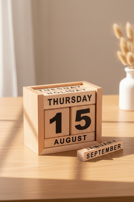 Wooden Calendar