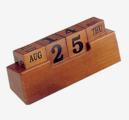 Wooden Calendar