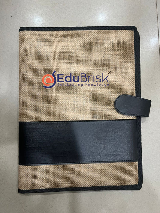 Jute File Folder