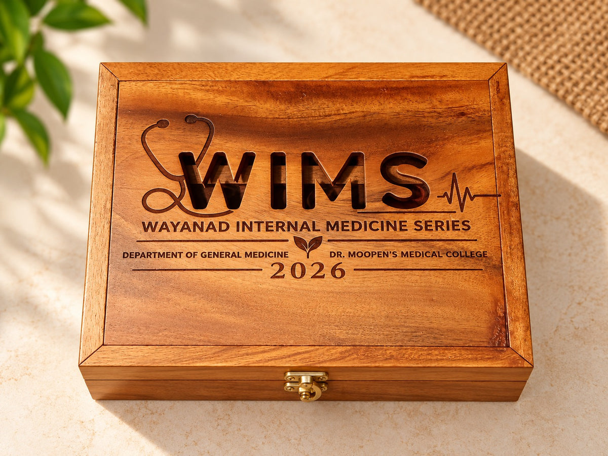 WOODEN SPICE BOX