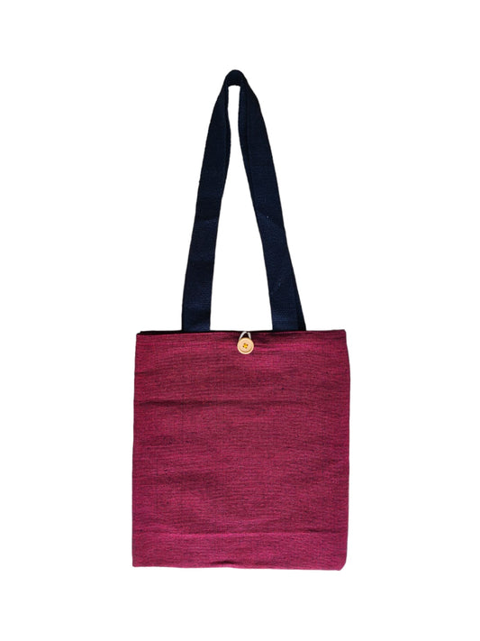 T005 BUTTON TOTE BAG